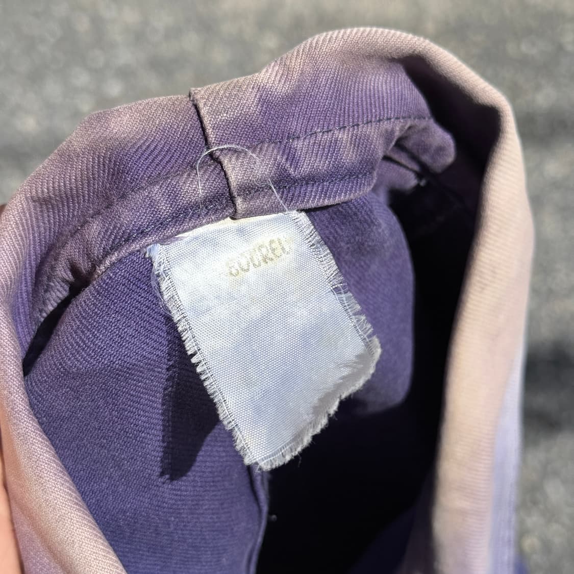 르 라부어 하드 페이딩 데미지 프렌치 워크자켓 상품이미지7