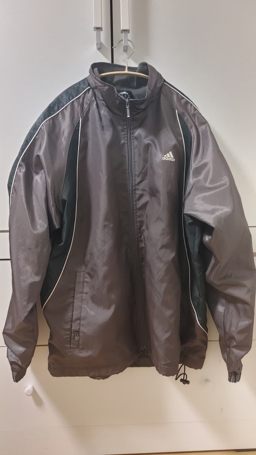 아디다스 바람막이 자켓 브라운 / 블랙 M 상품이미지1