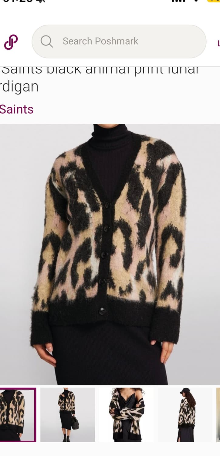 [S] 올세인츠 루나 알파카 가디건 상품이미지4