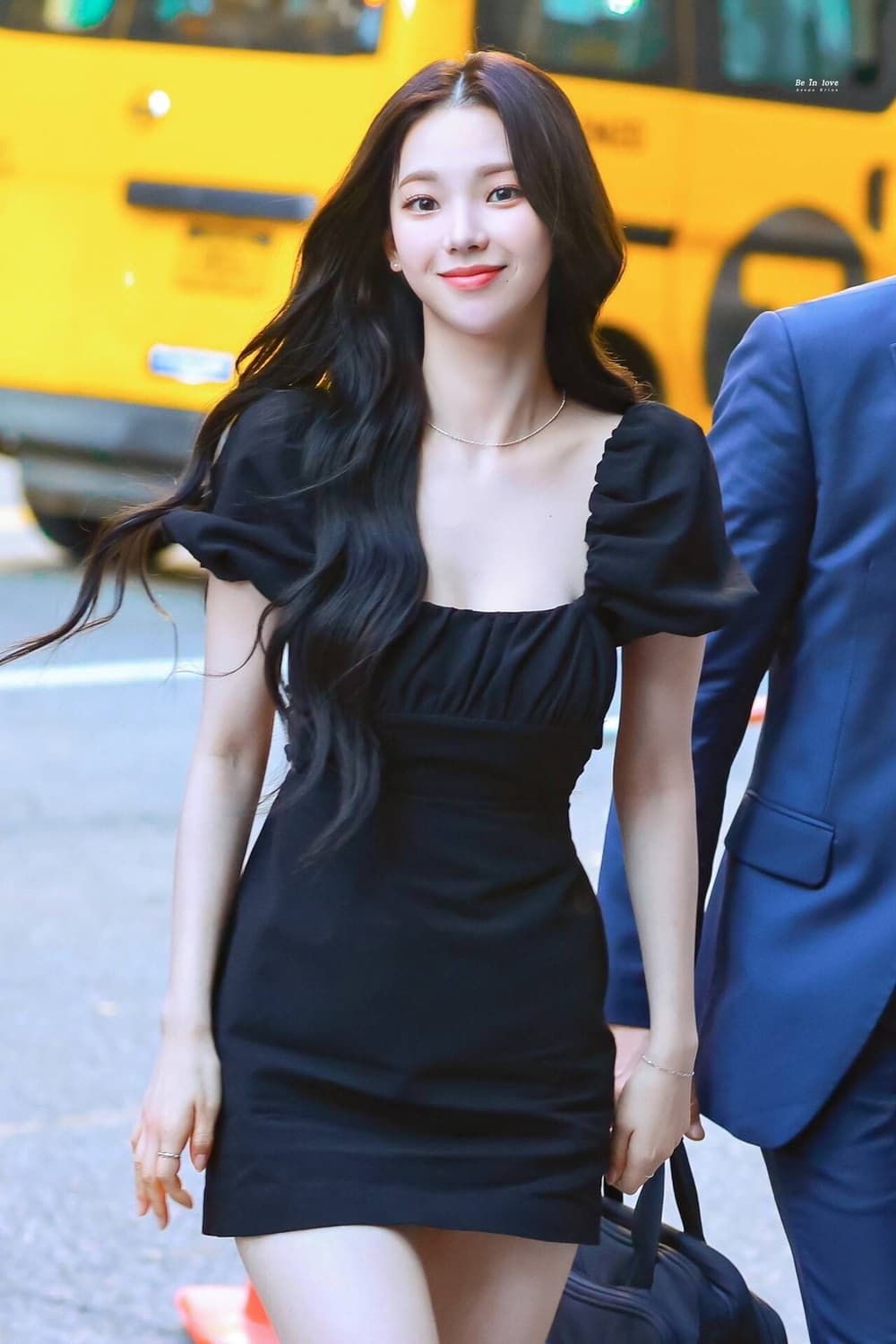 택O 새 상품 조이, 카리나 착용 자라 린넨 원피스 블랙 S 상품이미지4