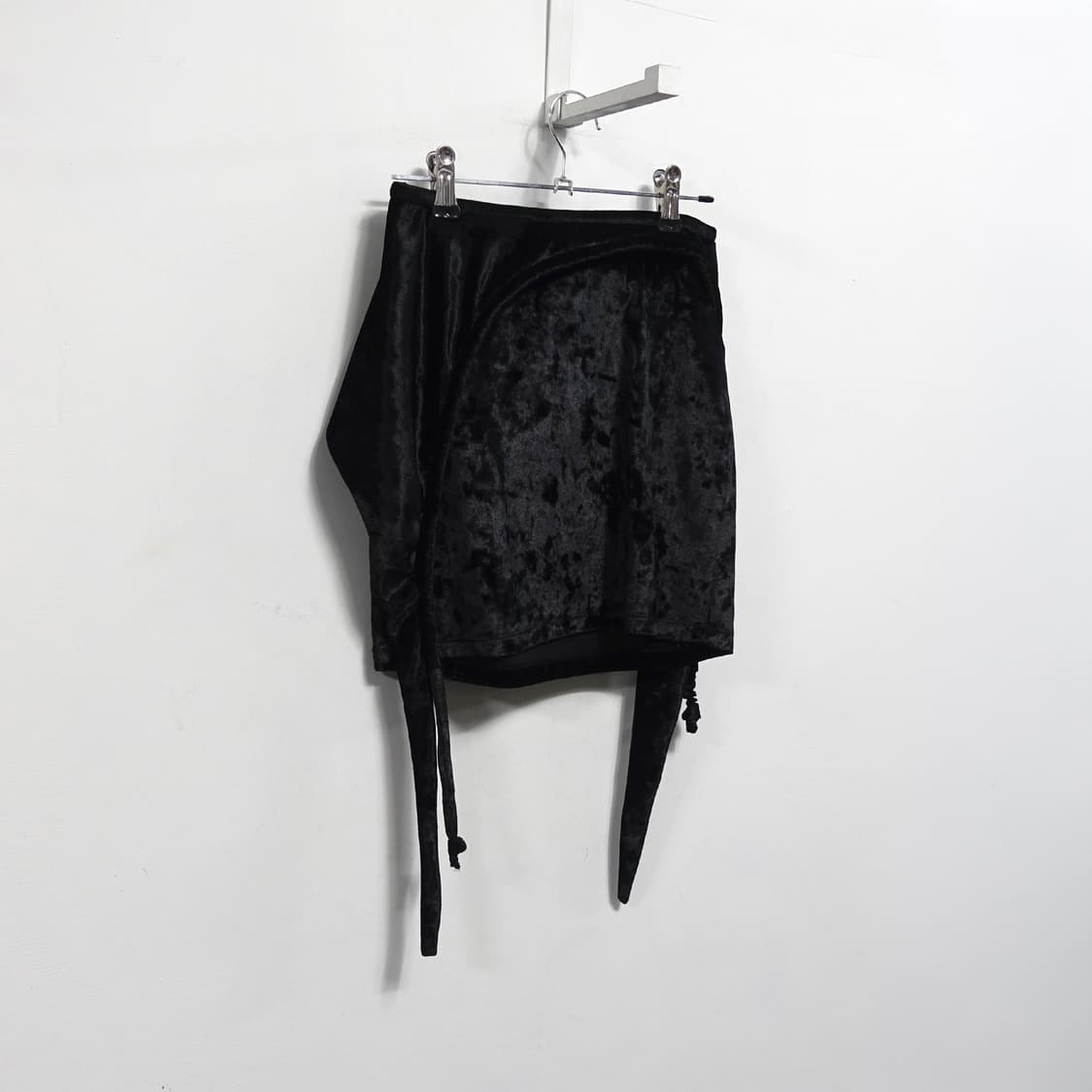 [XS] OTTOLINGER 오토링거 벨벳 스판 레이어드 스커트 상품이미지5