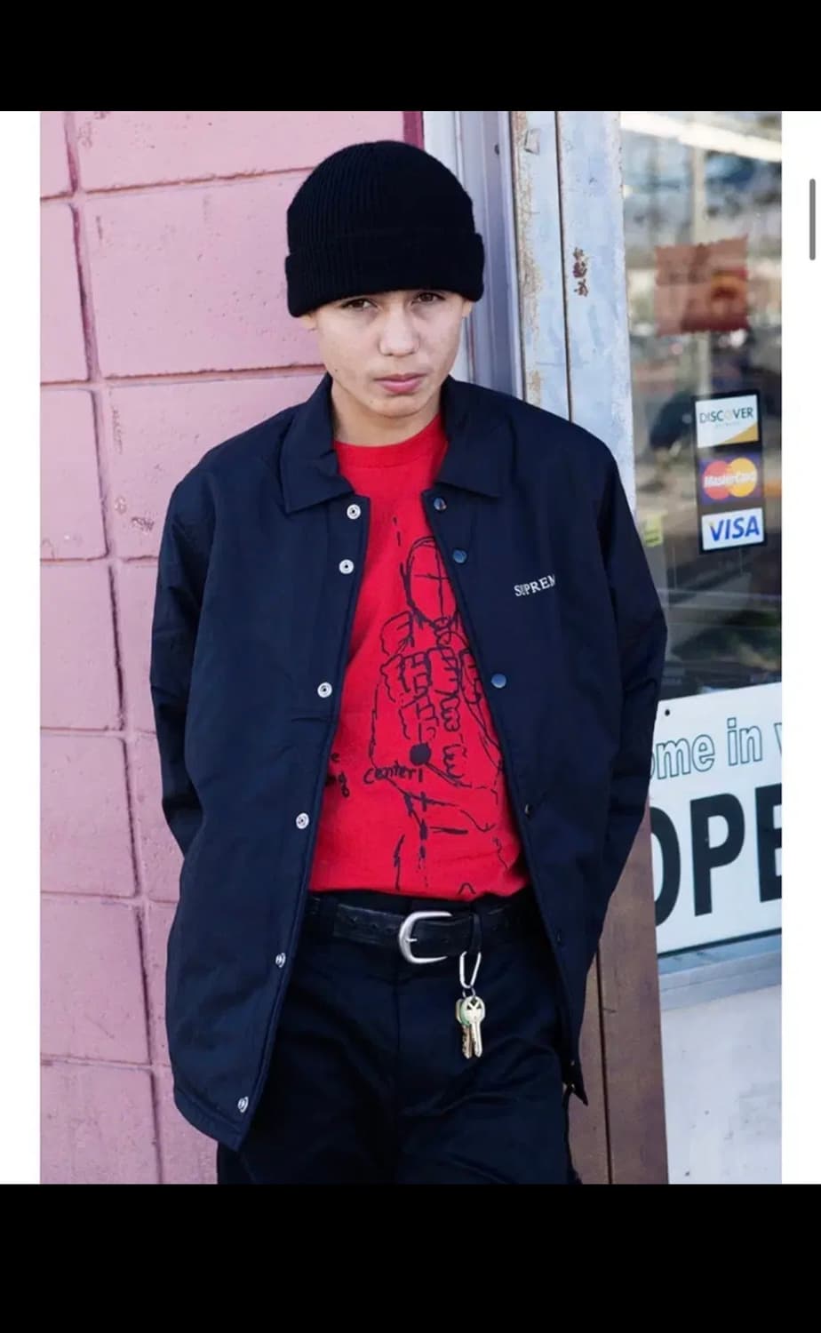 [L] 슈프림 X 브루스 리(이소룡) 코치 자켓 상품이미지3