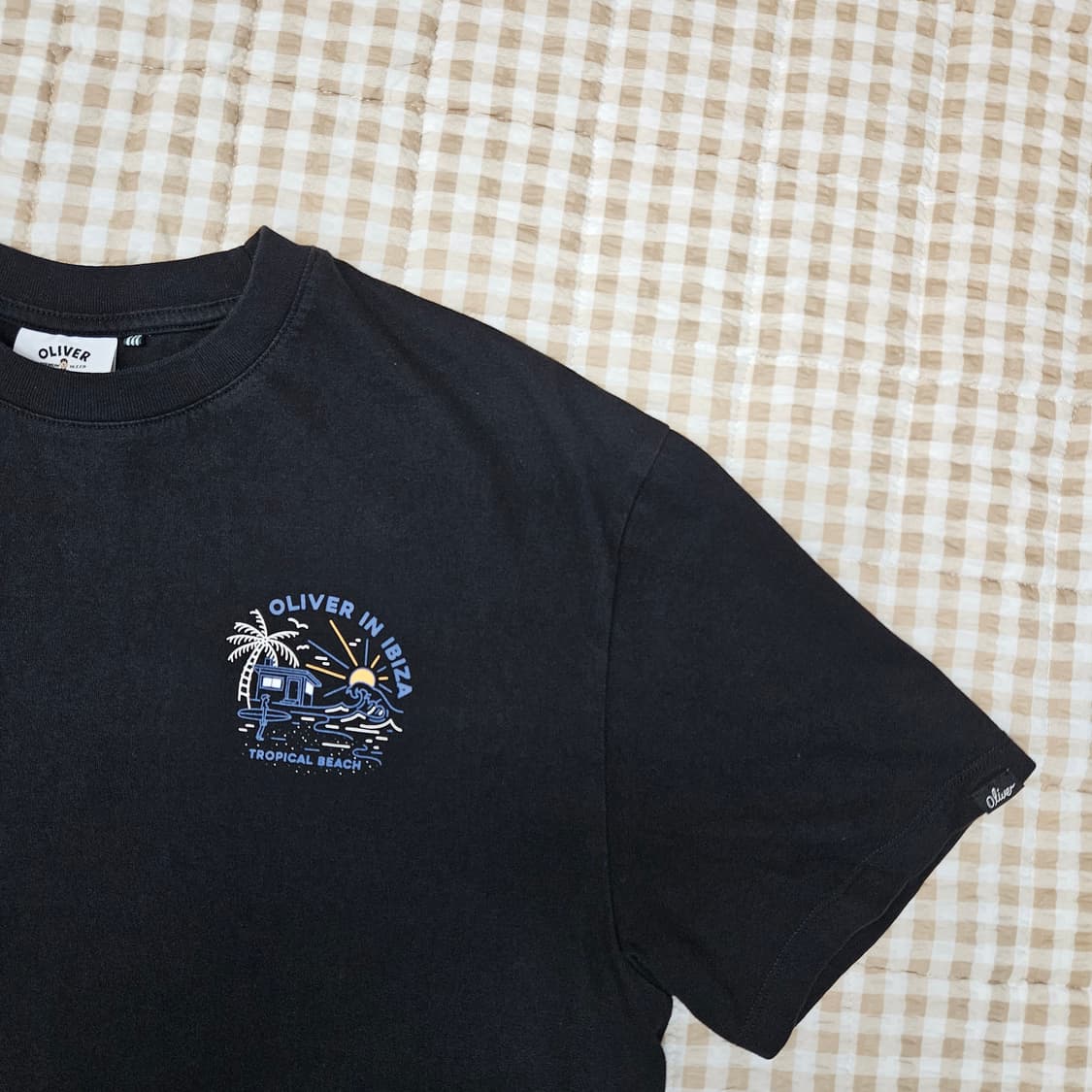 올젠 반팔 면티 남자100 상품이미지3