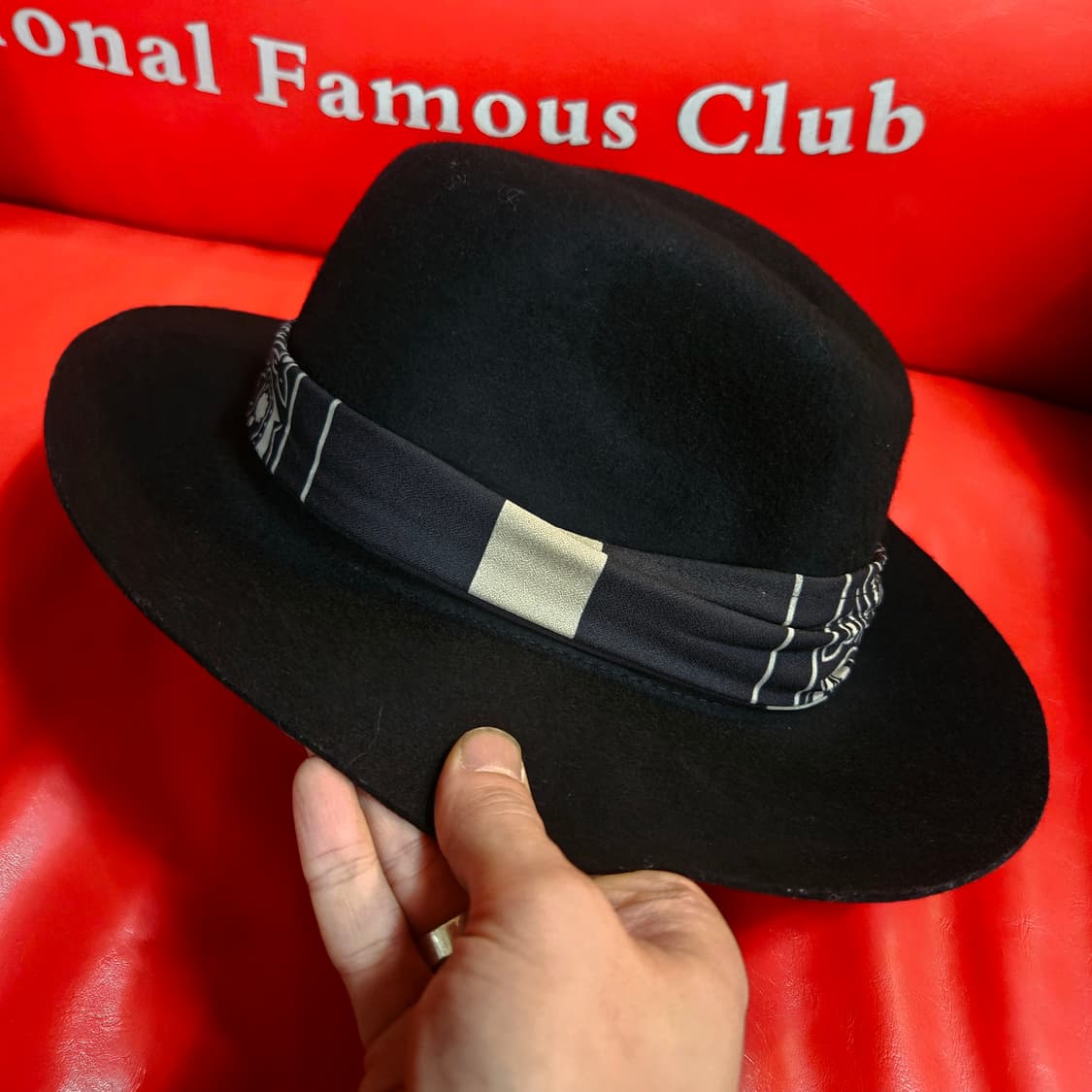 파르포이스(PARFOIS) in 포르투갈 Wool 100% 파나마햇 상품이미지3