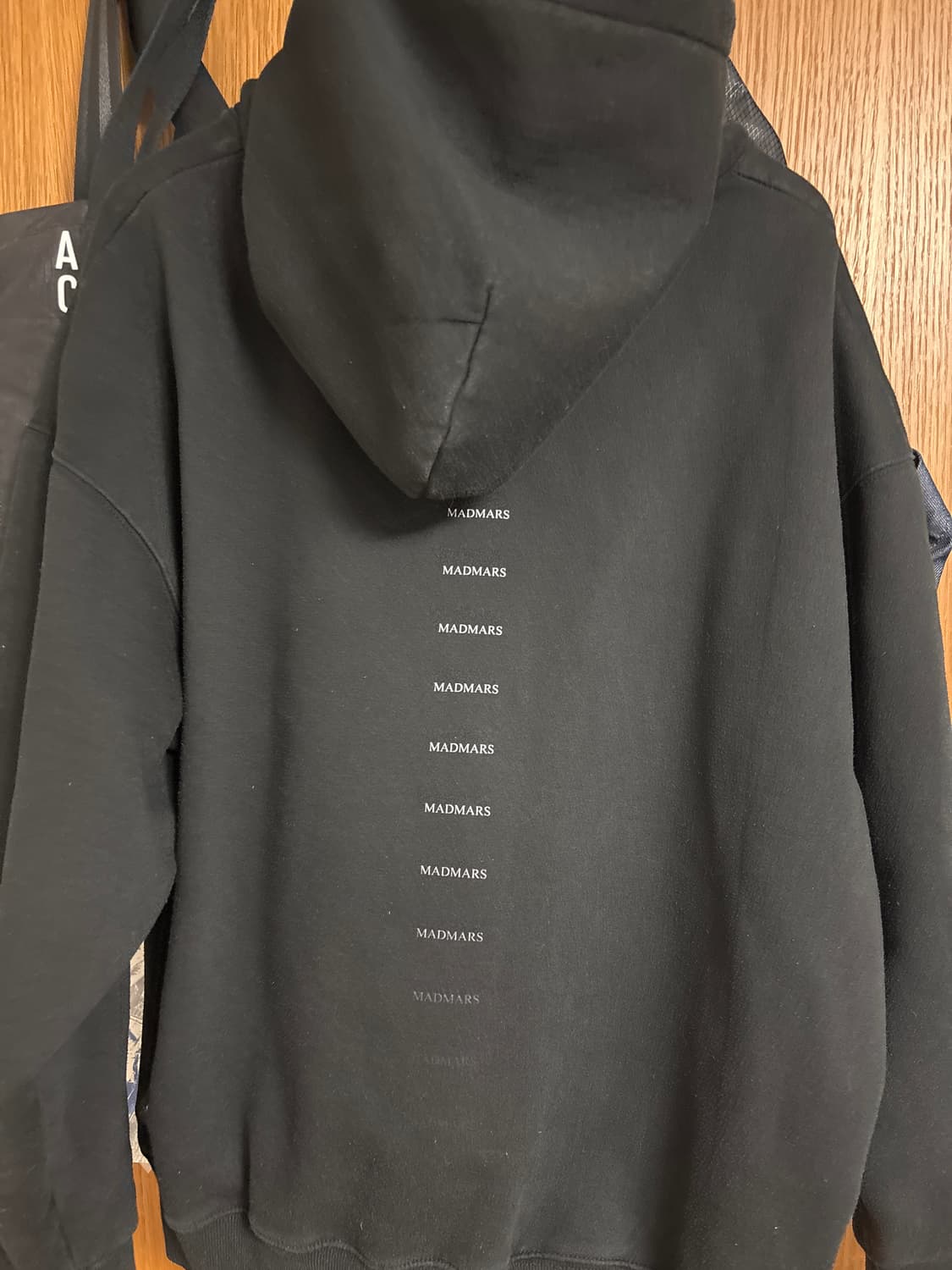 Madmars transparent pocket hoodie XL 상품이미지3