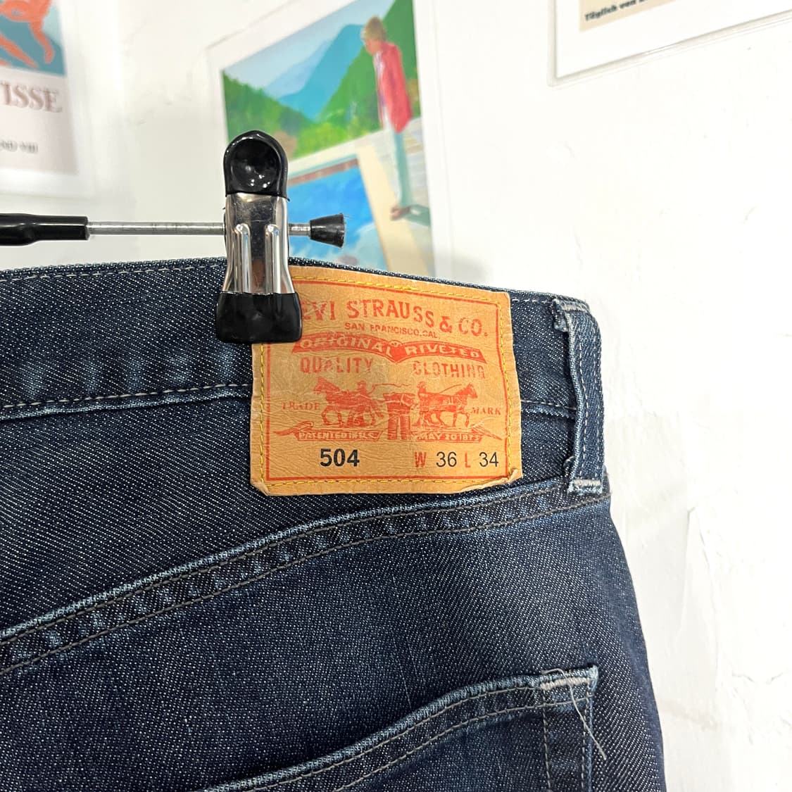 리바이스 504 데님팬츠 상품이미지4