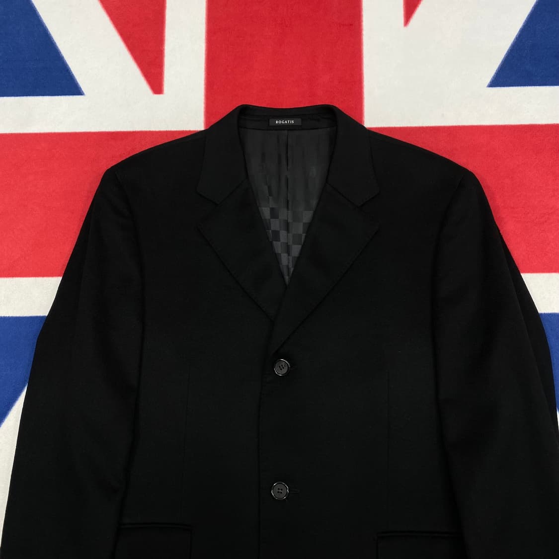 빈티지 캐시미어100% 코트 실측 100-105 상품이미지3