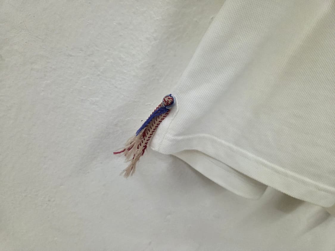 BOB 화이트 자수 포인트 폴로티 2XL 상품이미지5