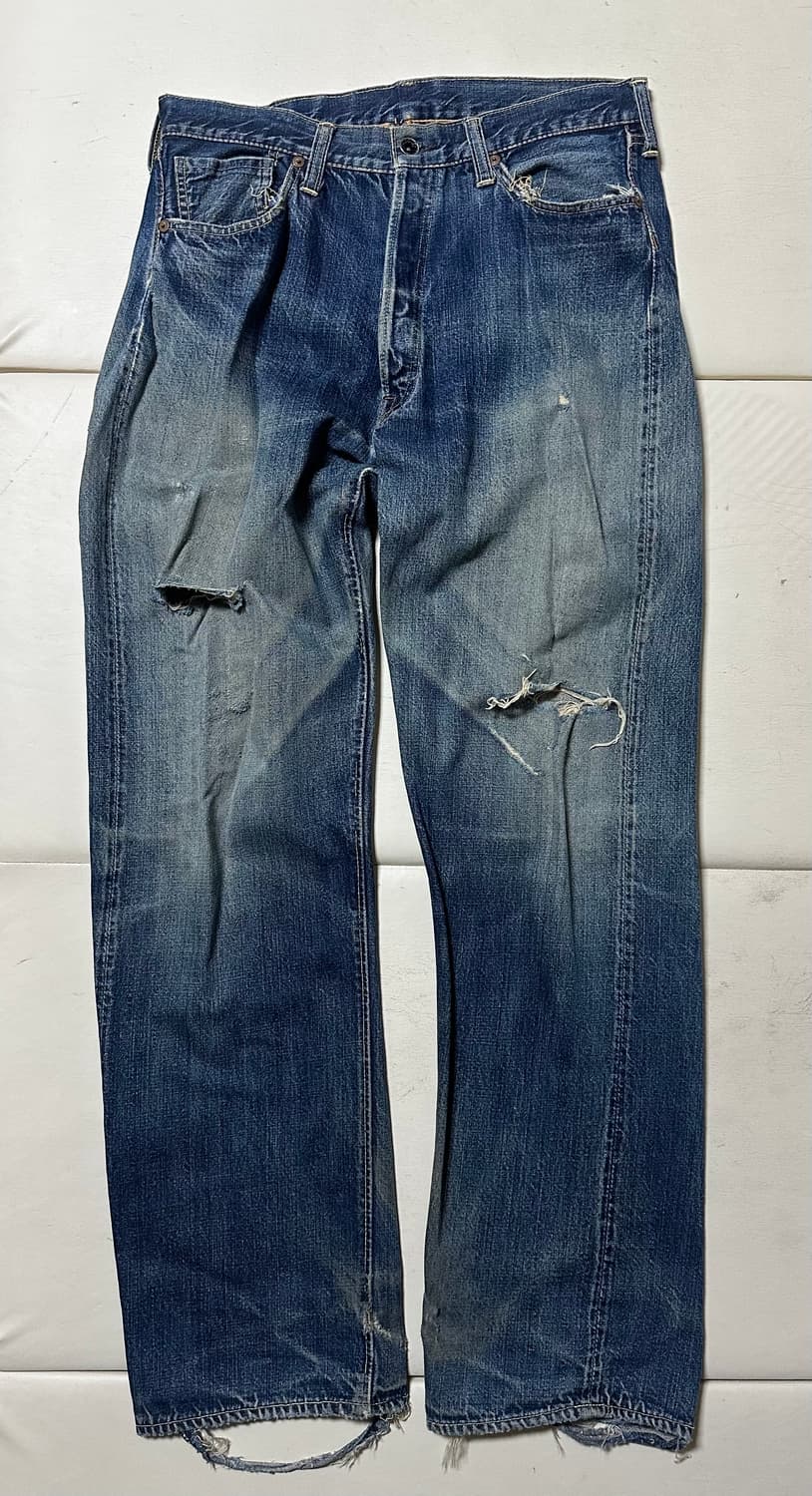 조 맥코이 디스트레스드 901  셀비지 데님 상품이미지1