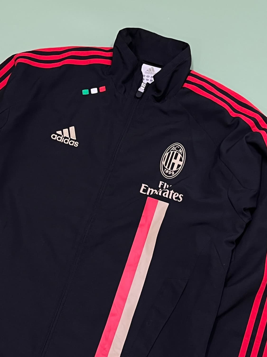 (100) 아디다스 올드스쿨 AC밀란 바람막이 상품이미지3
