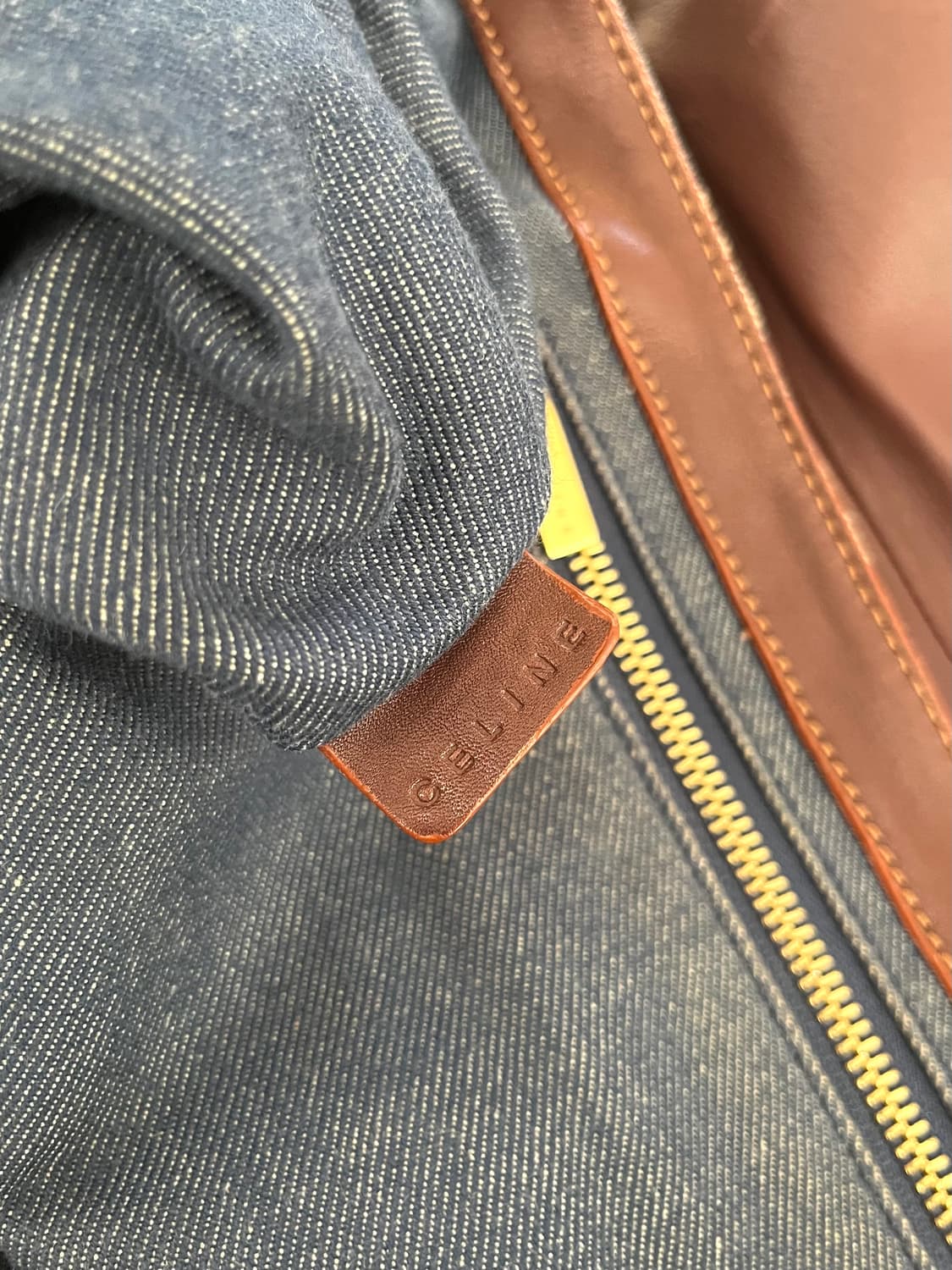 셀린느 데님 블라종 숄더백 상품이미지8