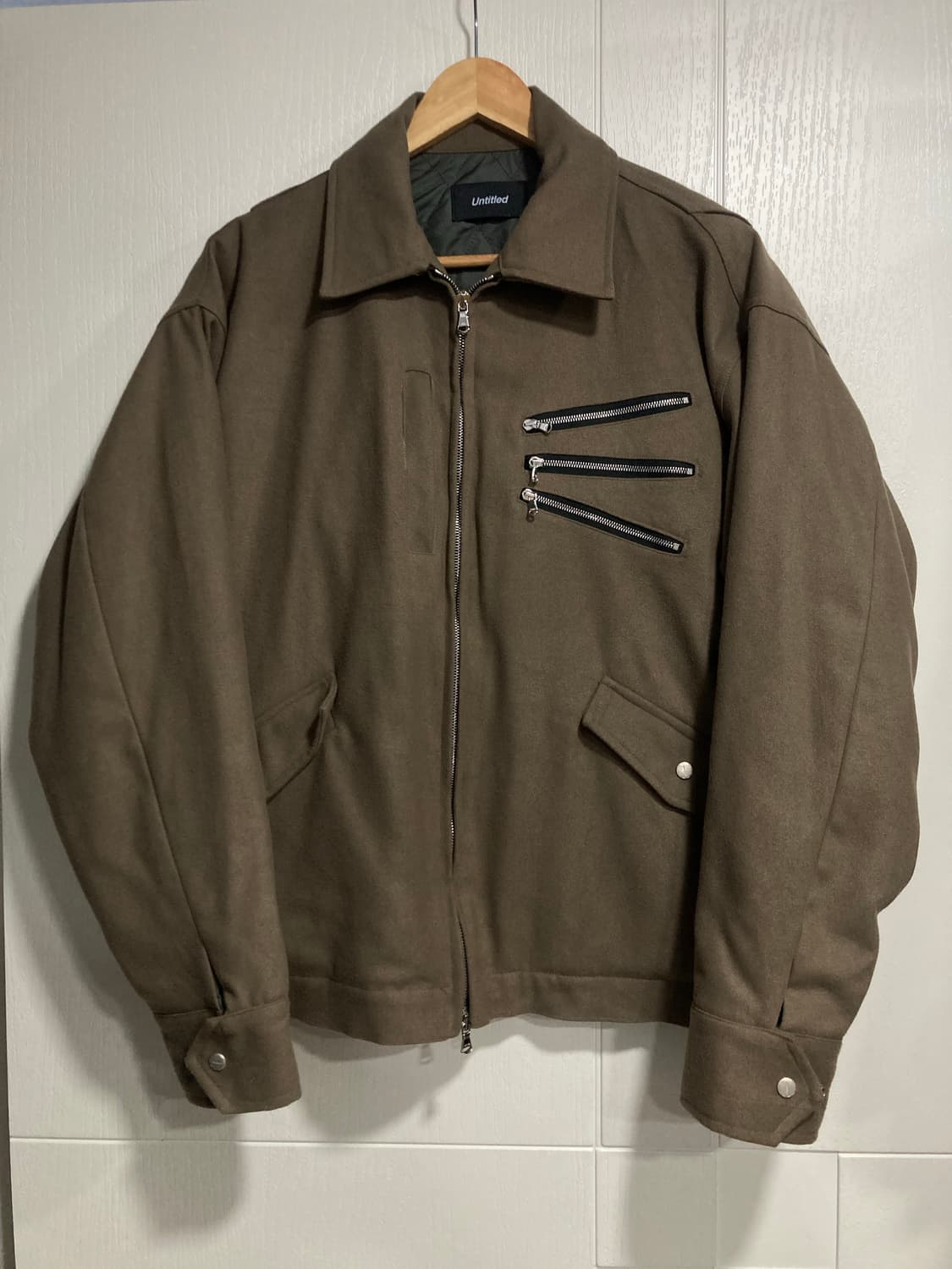 언타이틀드 아이딜 신슐레이트 바이커 자켓 상품이미지2