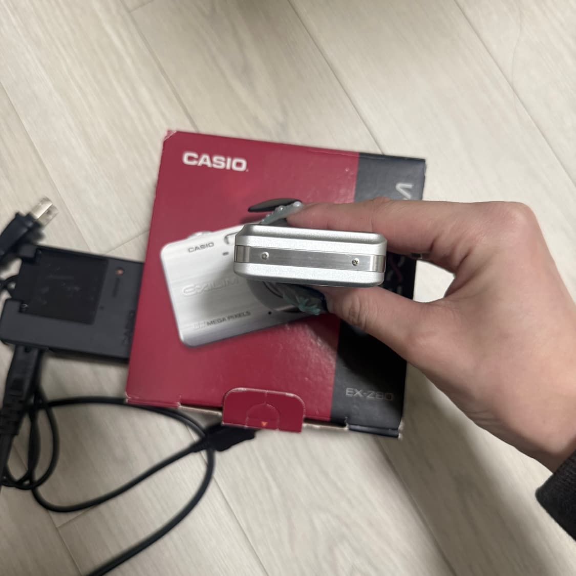 풀박스📸) 카시오 엑슬림 z80 빈티지 디카 / 디지털카메라 상품이미지3