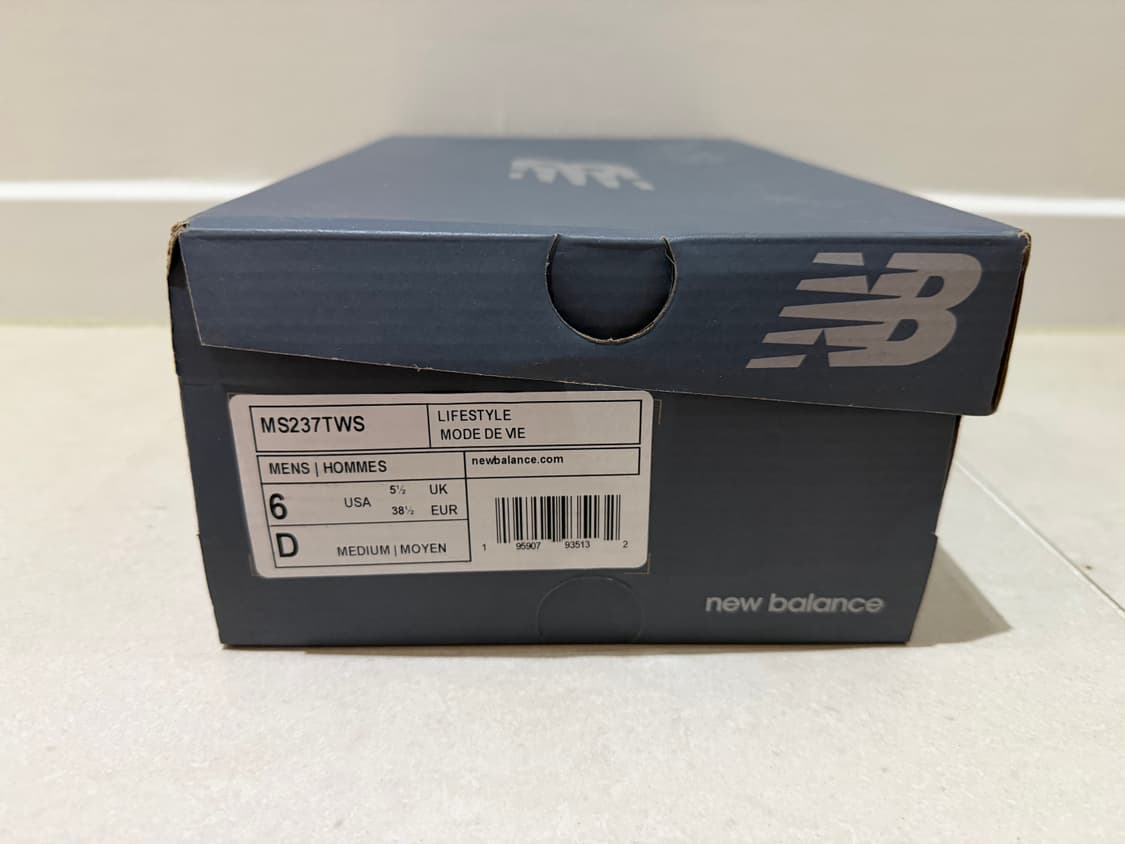 뉴발란스 237 팀버울프 샌드 245 새상품 상품이미지4