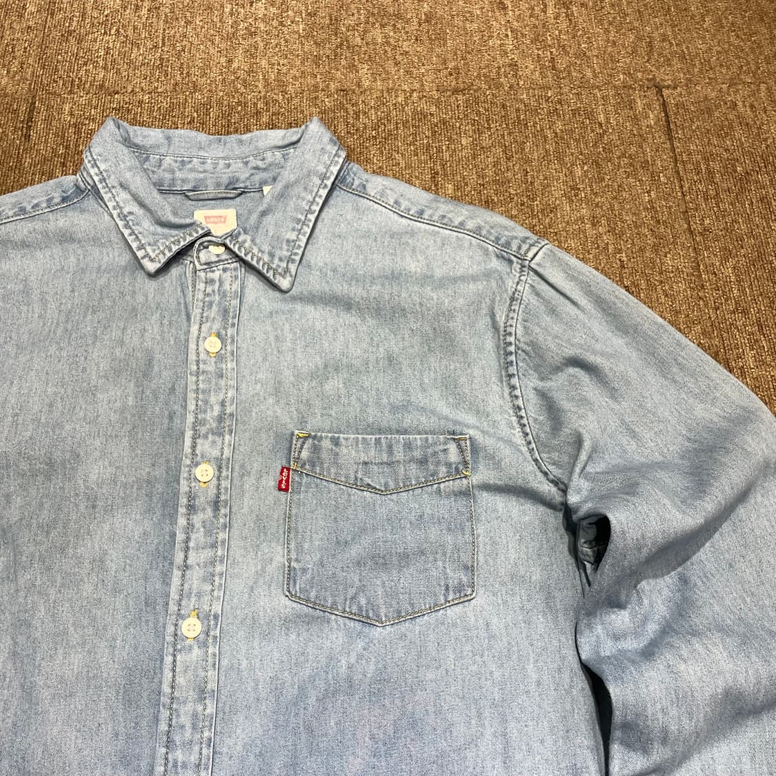 (L) Levi's 리바이스 데님 셔츠 상품이미지5