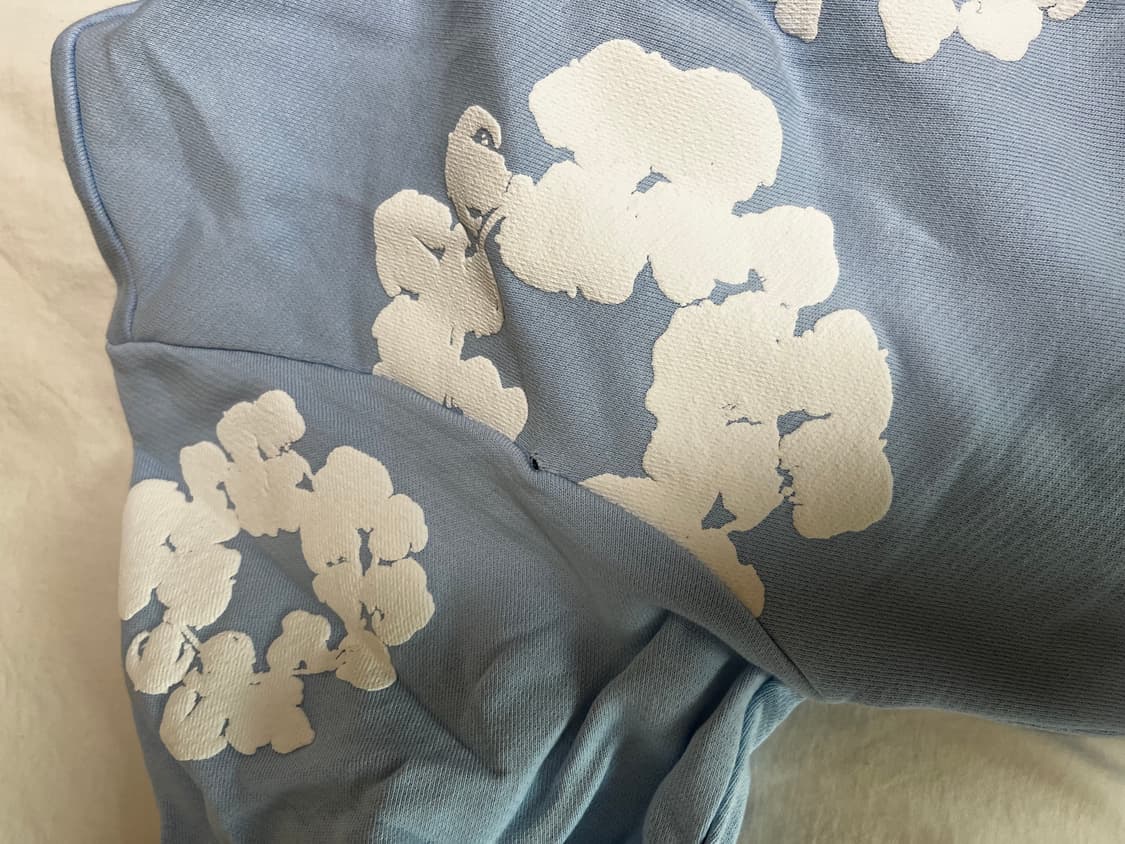 데님티어스 하늘색 후드티 상품이미지10