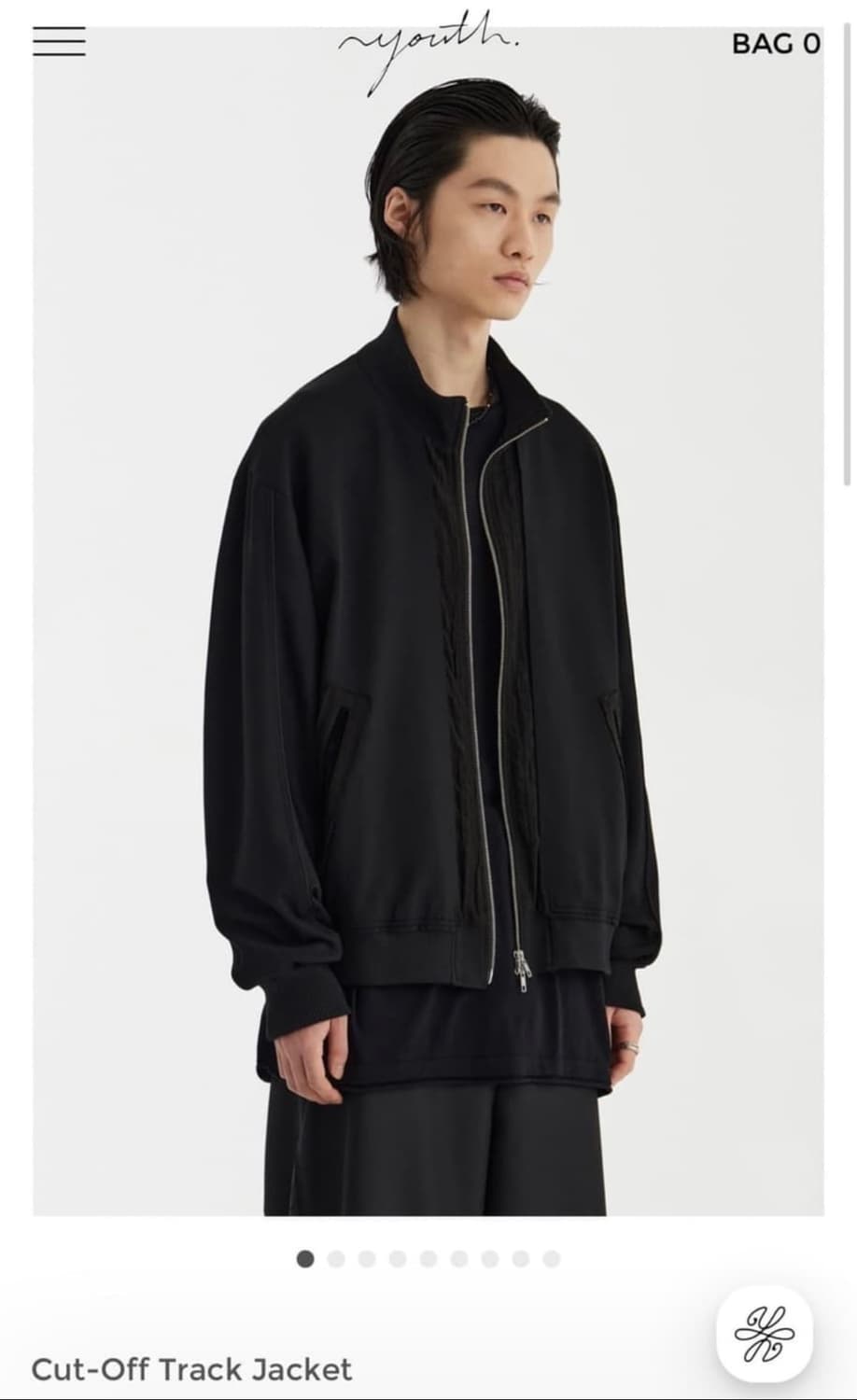 Youth cut-off Track Jacket 상품이미지2