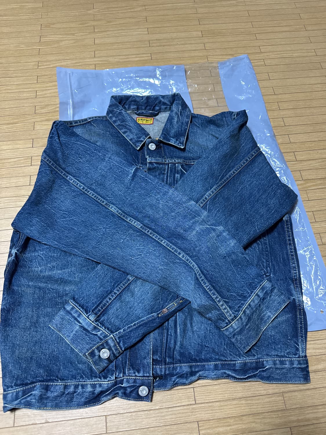 (새상품)휴먼 메이드 데님 워크 자켓 퓨처 인디고  상품이미지2
