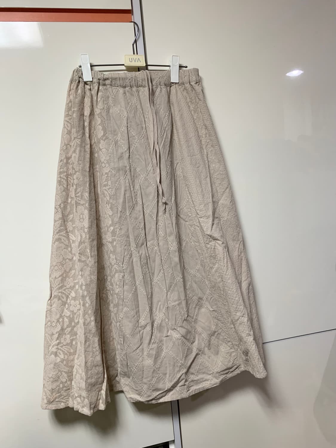 Sm2 일본빈티지 아일렛 모리걸하구미 패치워크 스커트 상품이미지3