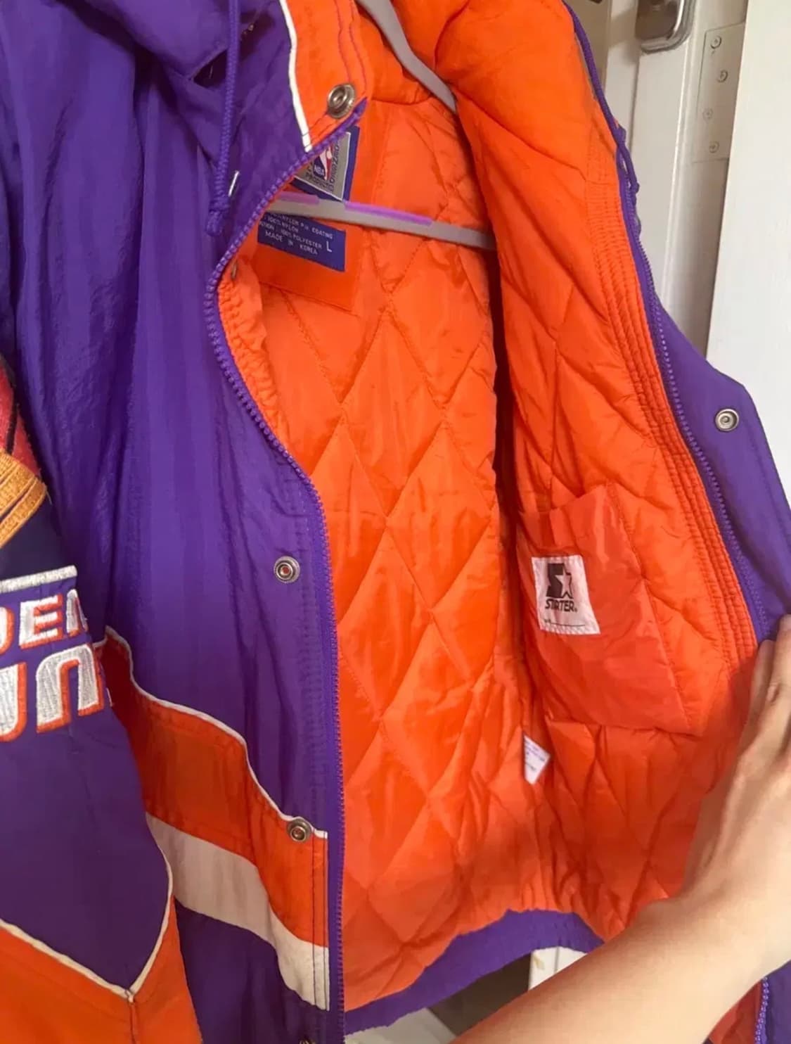 희귀매물) XL 00s 스타터 피닉스선즈 자켓 상품이미지5