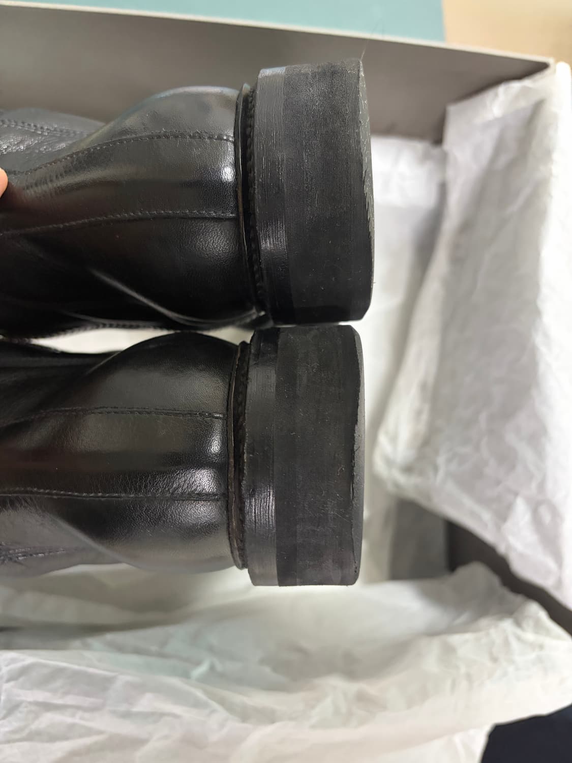 Rick Owens 17FW Creeper boots (41) 상품이미지10