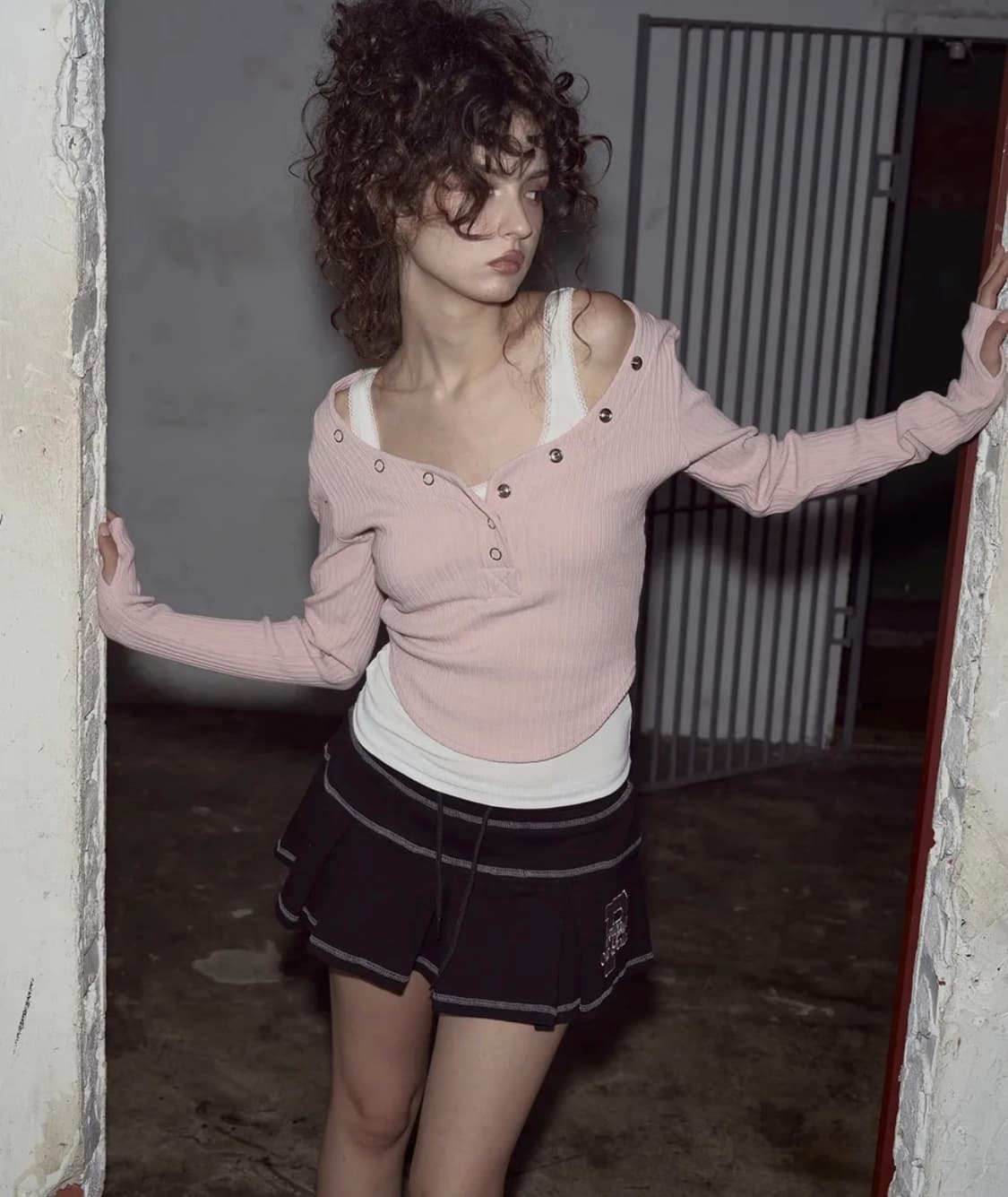 플리즈노팔로우 버니탑 핑크 상품이미지1