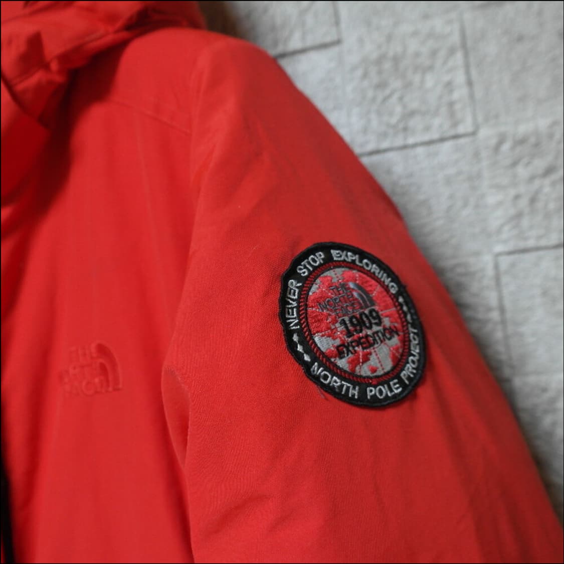 노스페이스 여성 하프 구스패딩 상품이미지5