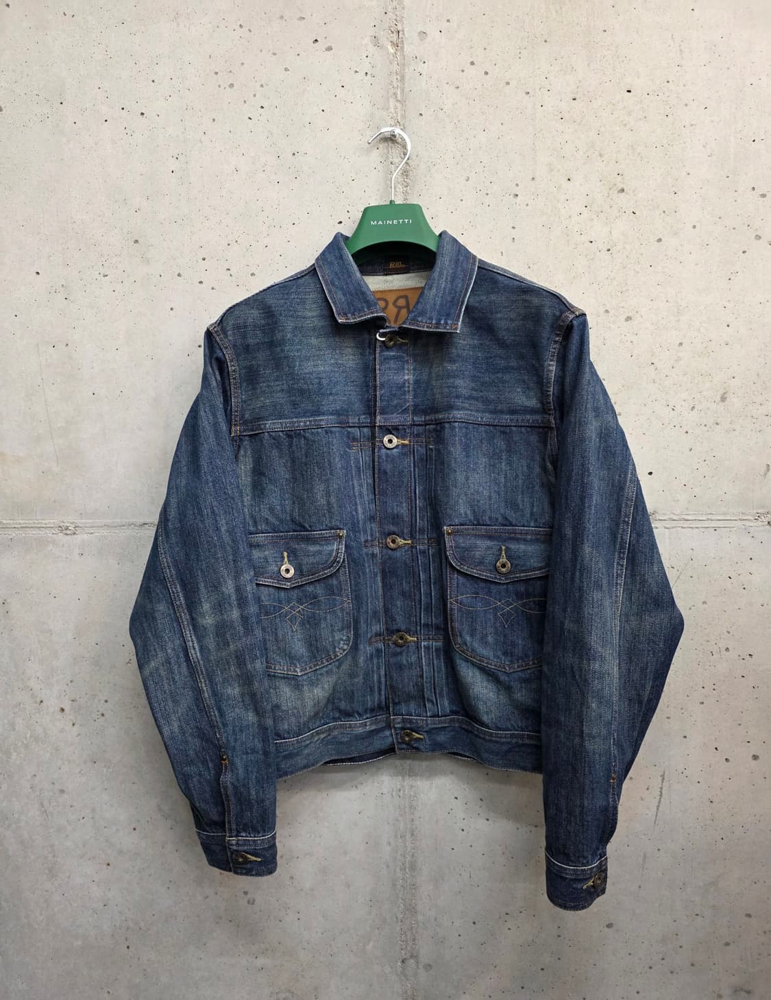 [M] RRL 더블알에 카우보이 데님 자켓 101j style 상품이미지1
