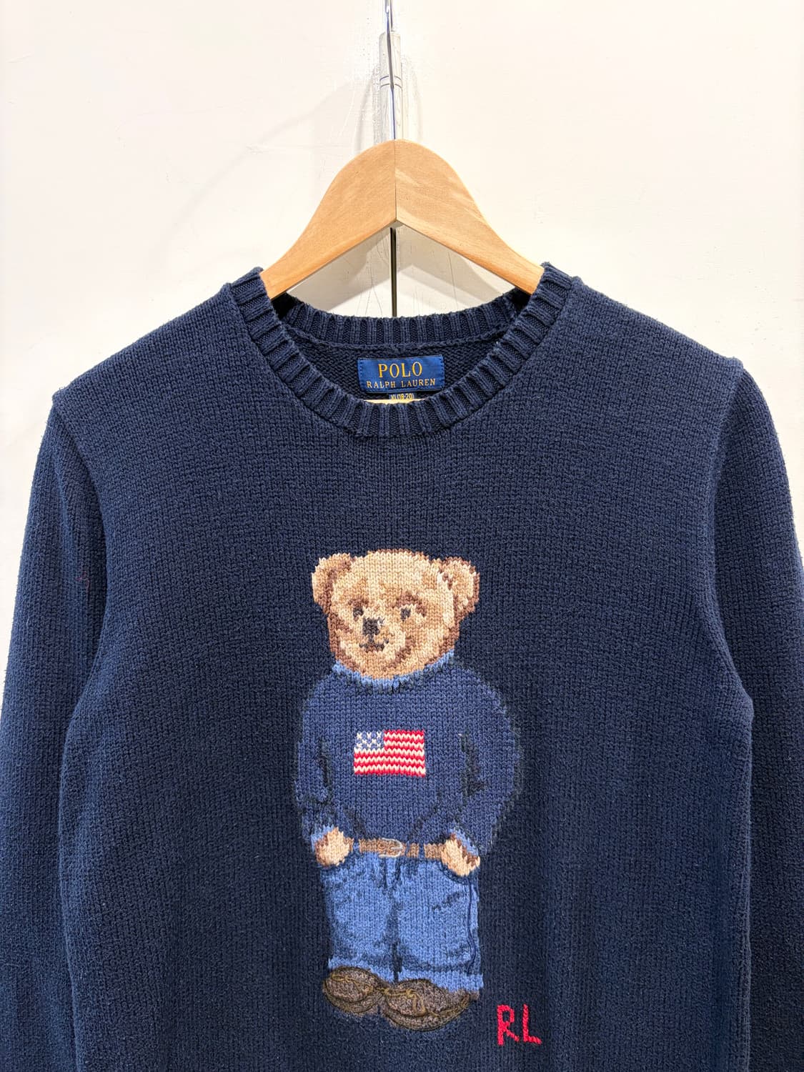 폴로 랄프로렌 보이즈 베어 니트 스웨터 상품이미지2