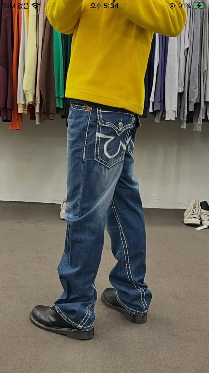 made in USA 스트레이트 핏 32x33 상품이미지10