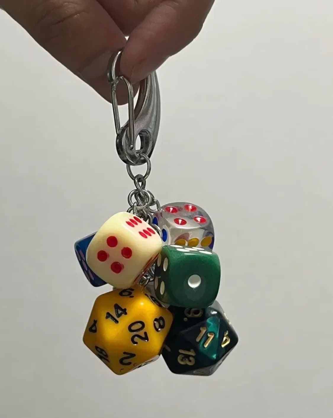 [새상품] 빈티지 주사위 키링 상품이미지3