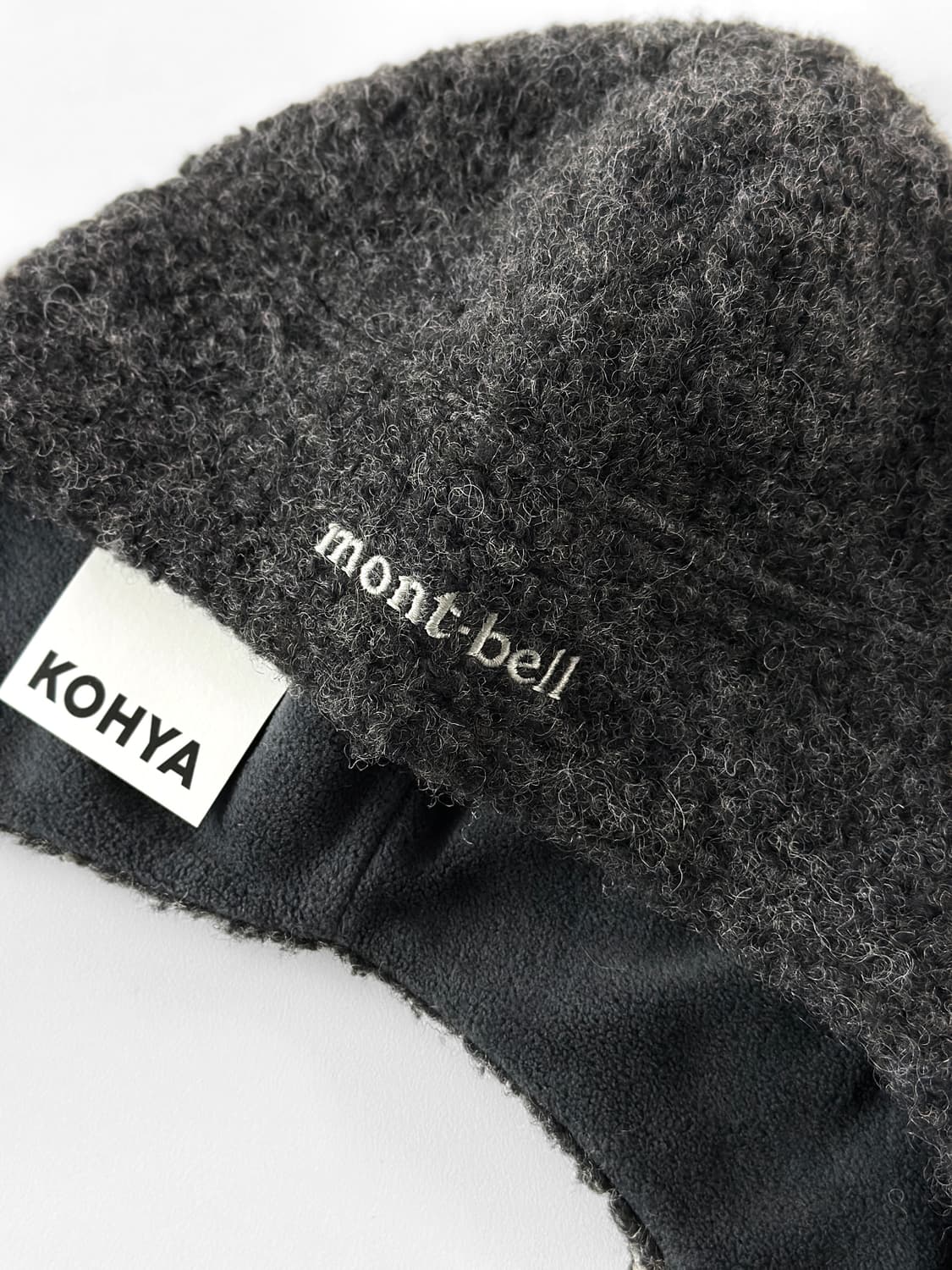 빈티지 몽벨 울 블랜드 이어플랩 비니 상품이미지5