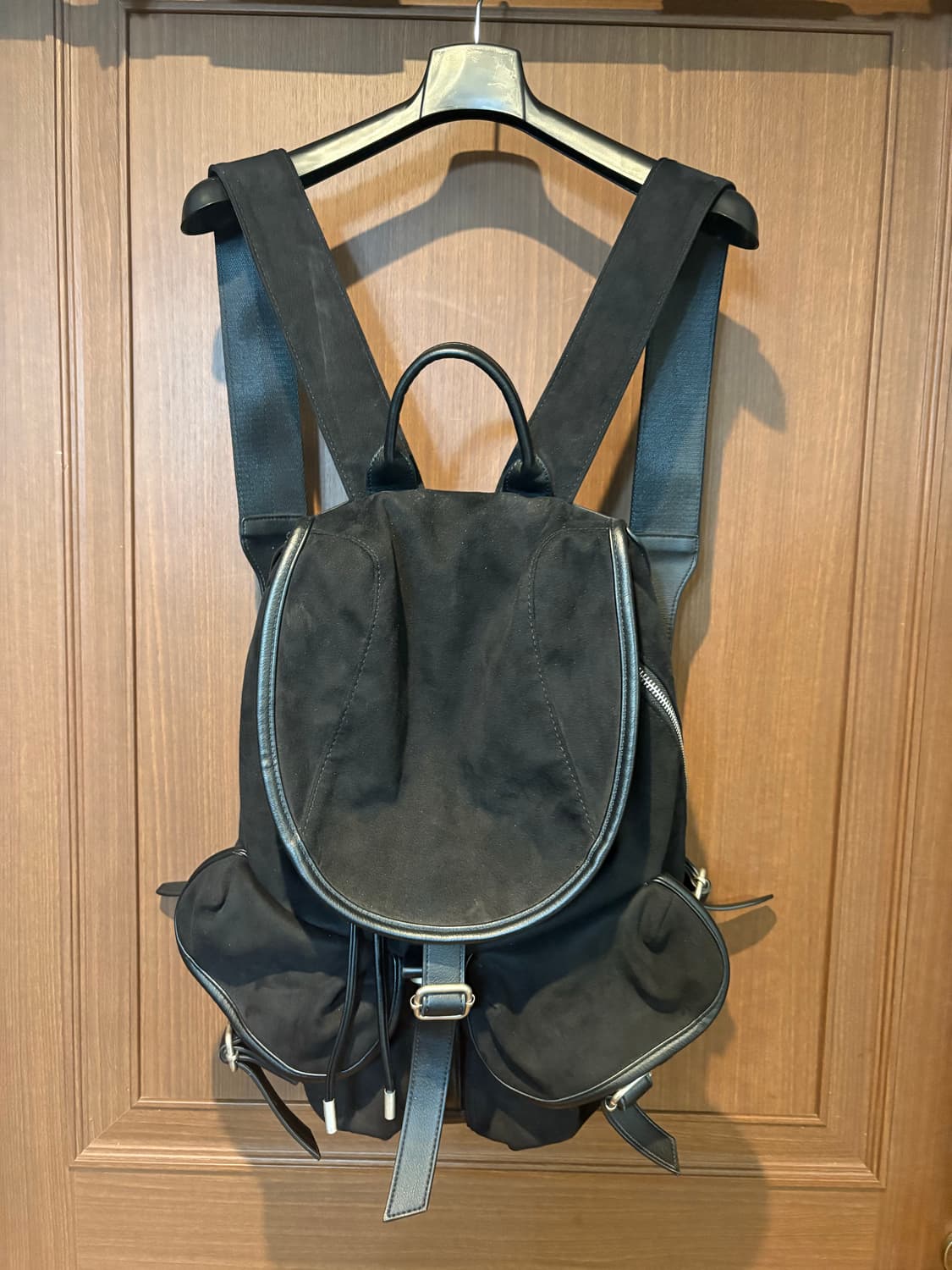 르아브 앨버트 스웨이드 럭색 블랙 상품이미지3