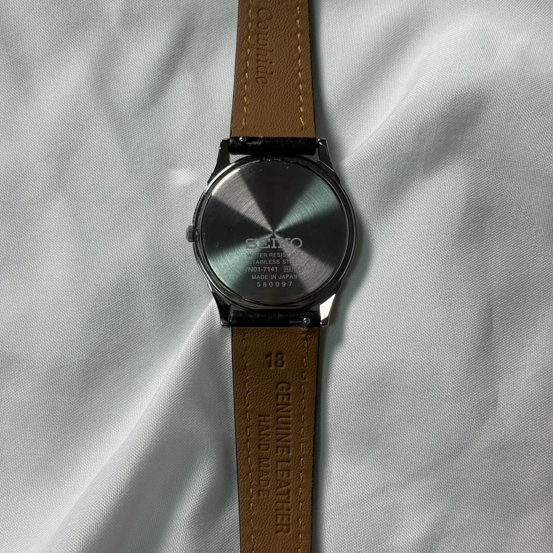 세이코 쿼츠 남성 빈티지 손목 시계 상품이미지4