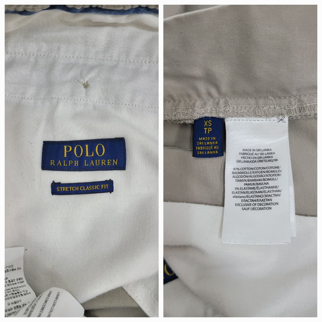POLO 폴로 랄프로렌 프렙스터 스트레치 치노 쇼츠/ 남 XS 베이지
 상품이미지8