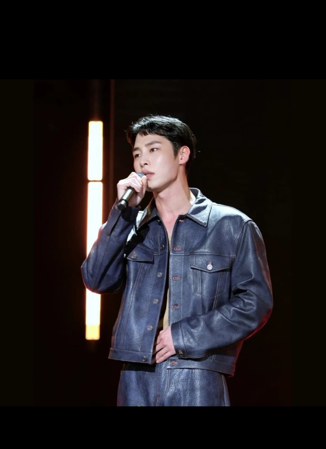 렉토 데님 레더 M사이즈 상품이미지1