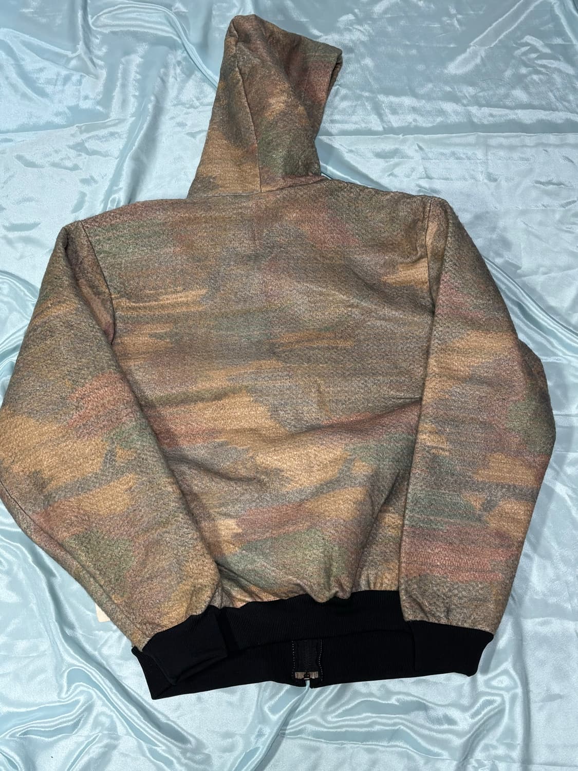 90s USA Carhartt 빈티지 칼하트 아즈텍 워크자켓 후드집업 상품이미지4