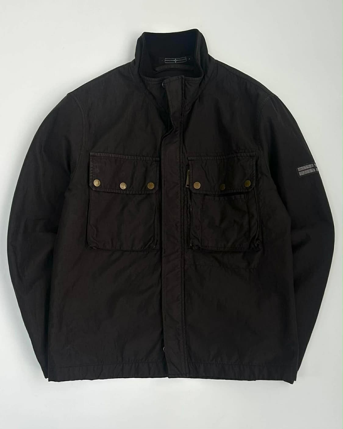 [100] 스톤아일랜드 데님스 가먼트 다잉 필드 자켓 상품이미지2