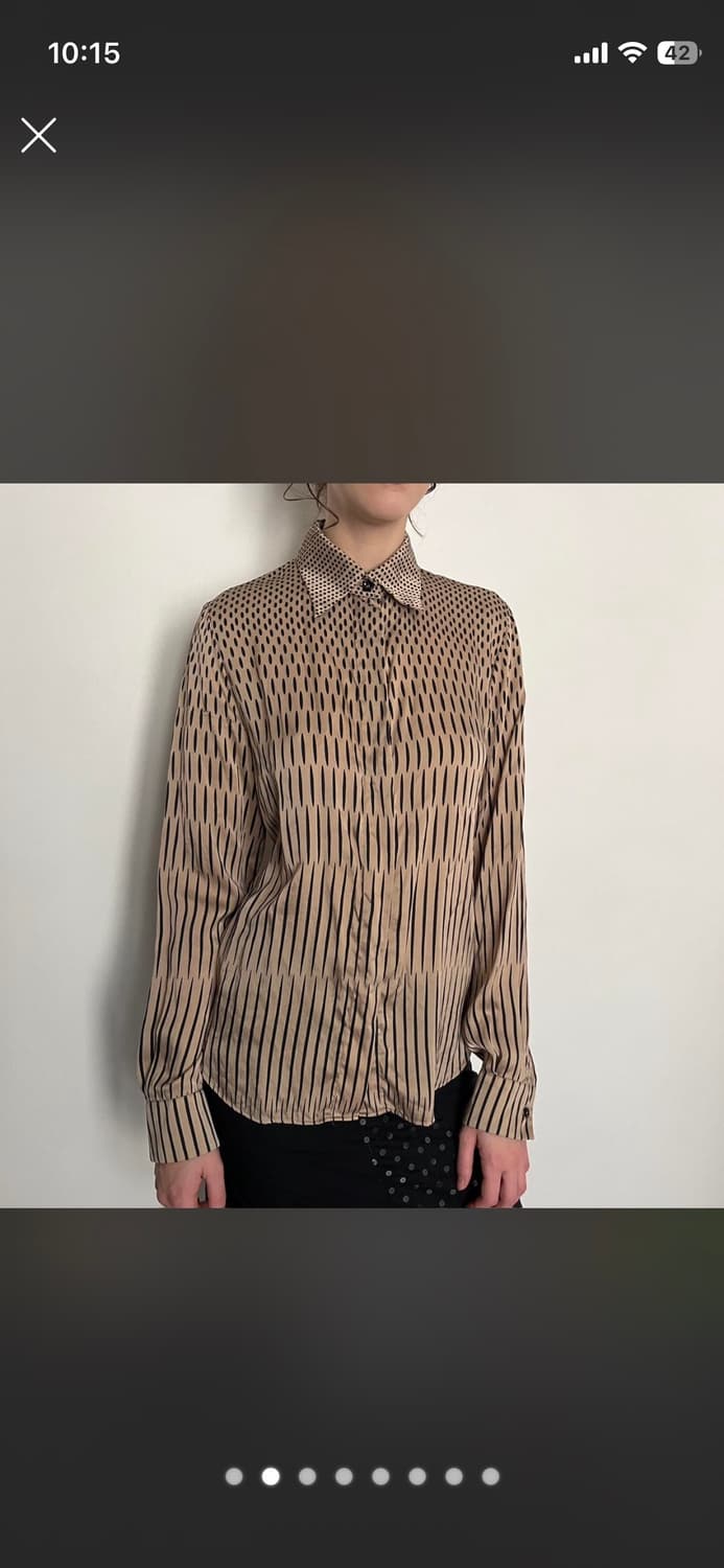 마르지엘라 아카이브피스 실크 셔츠 상품이미지2