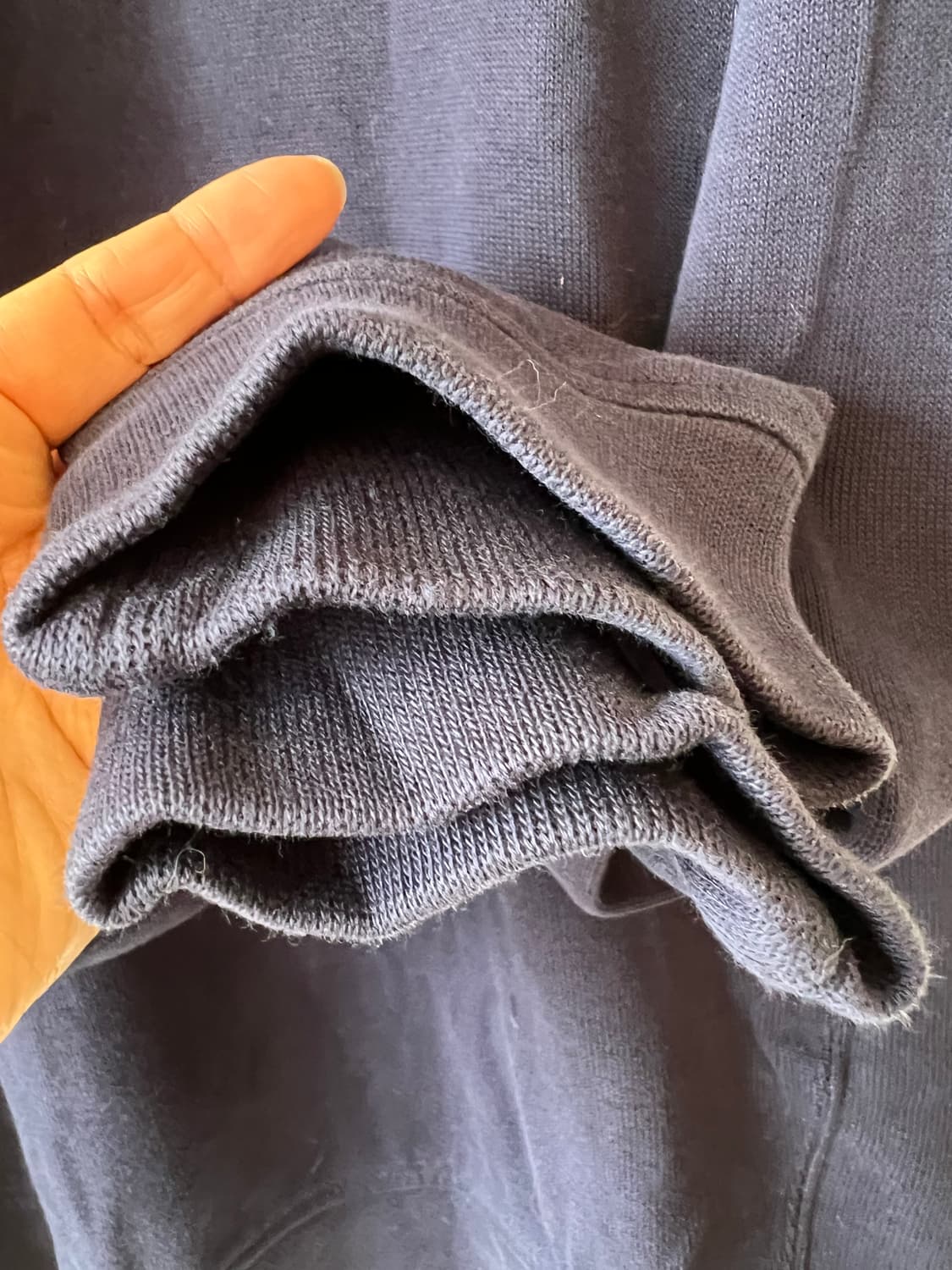 폴로랄프로렌 남성 네이비 빅포니 반집업티셔츠 긴팔티셔츠 상품이미지4