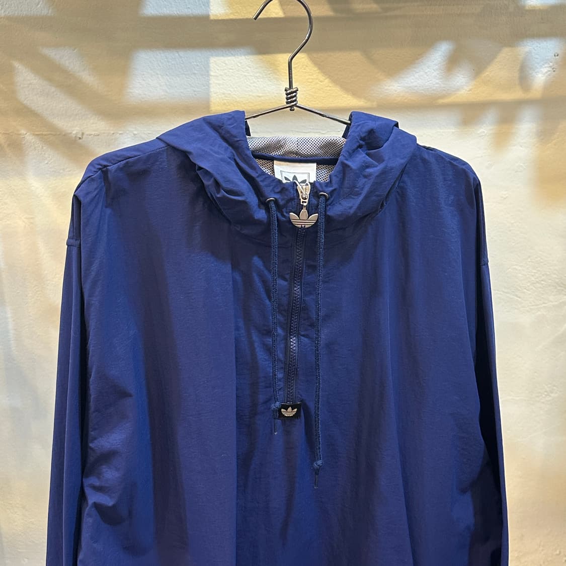 아디다스 네이비 아노락 후드 바람막이 L 상품이미지2