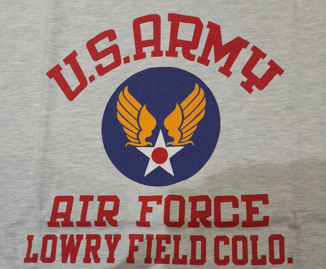 💥아웃스탠딩 에어포스 에쉬그레이 반팔 (L)   상품이미지4