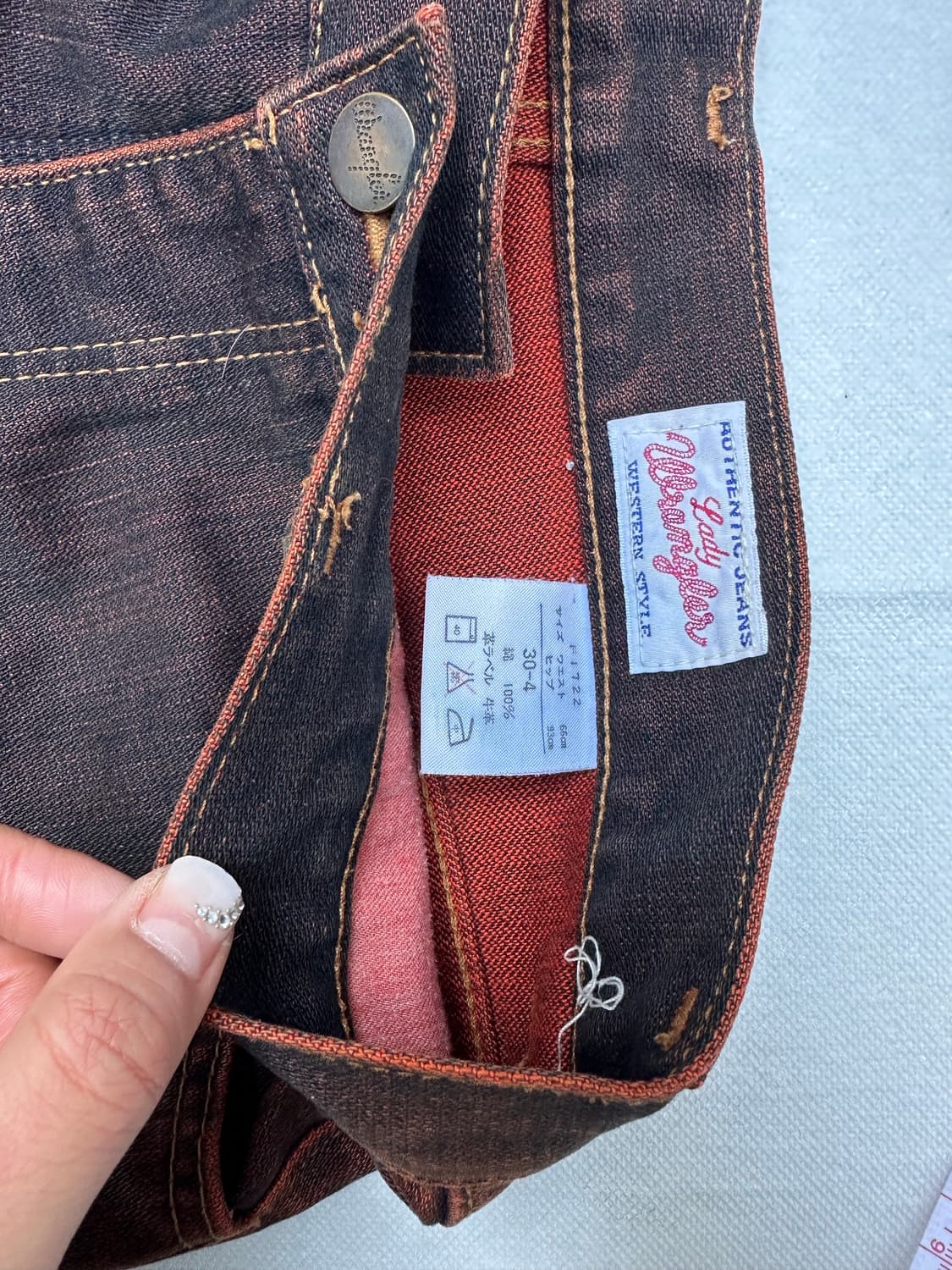 랭글러 워싱팬츠 부츠컷 상품이미지7