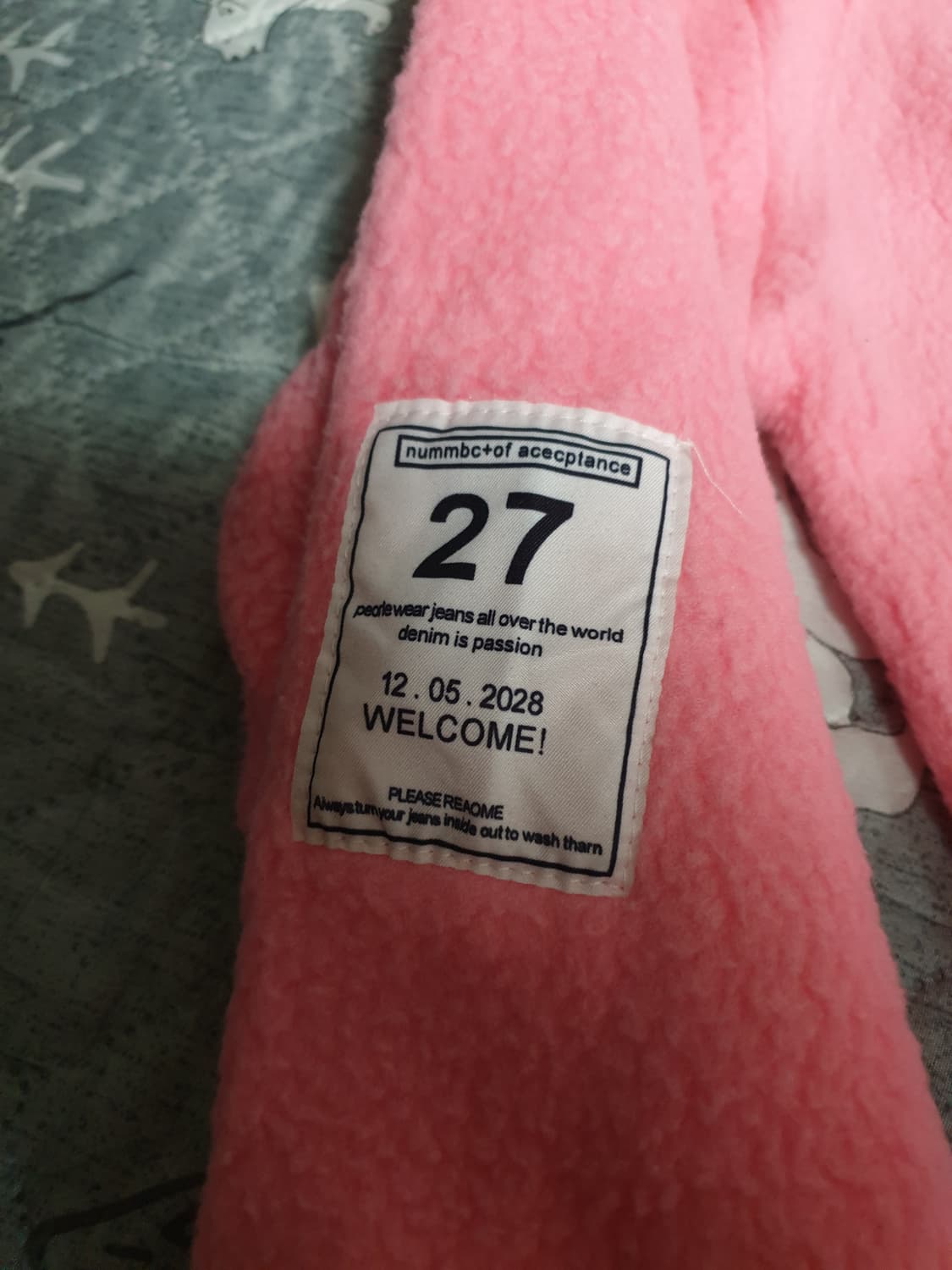 SPUNHY 플리스 짚업자켓 핑크 (F) 상품이미지3