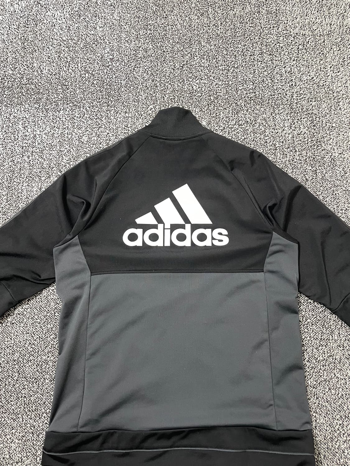 빈티지9. 희귀 매물 아디다스 독일 국대 져지 블랙 차콜 배색 상품이미지4