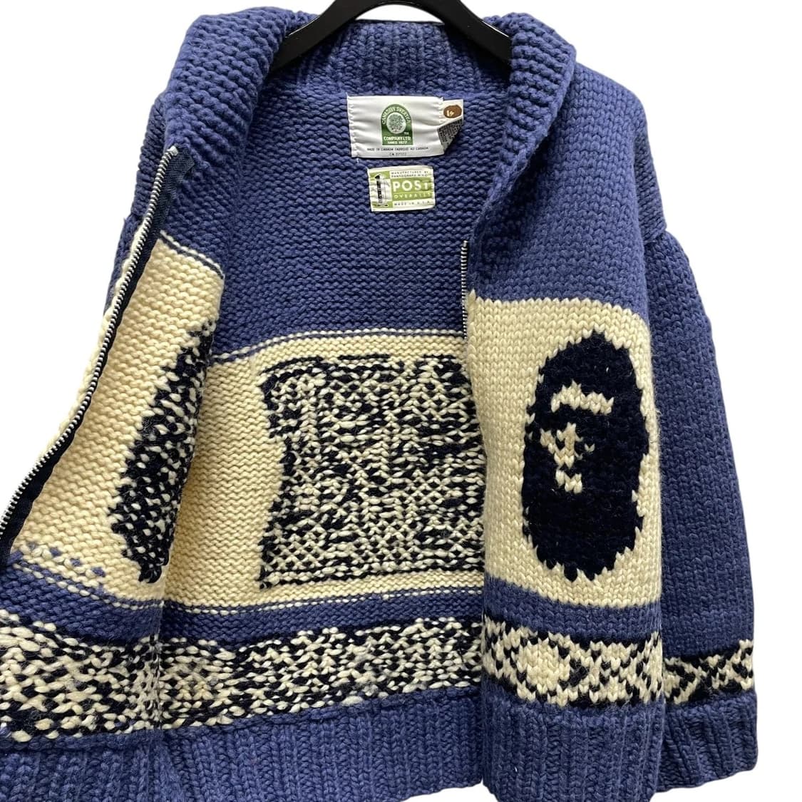 CANADIAN SWEATER 90'S×APE×POST OVERALLS 상품이미지4