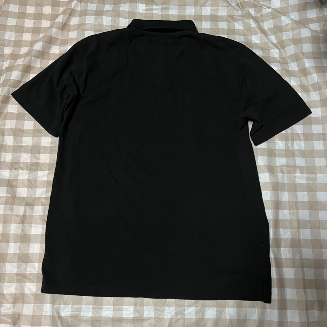 디스이즈네버댓 스펠로고 반팔카라티 L PK티 폴로티 블랙 검정 상품이미지4