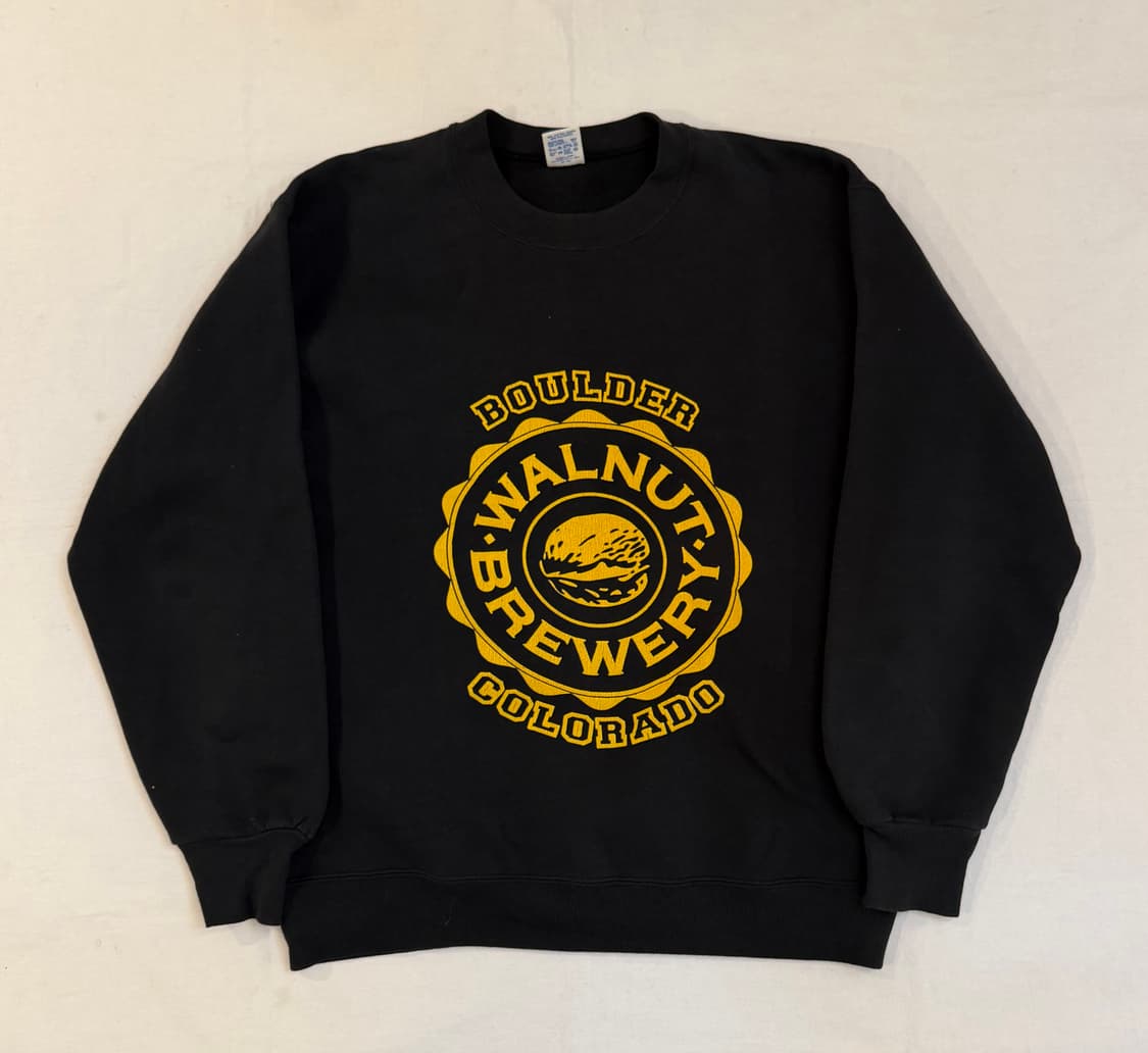 90s 져지스 슈퍼스웻 빈티지 스웻셔츠 맨투맨 블랙 상품이미지1