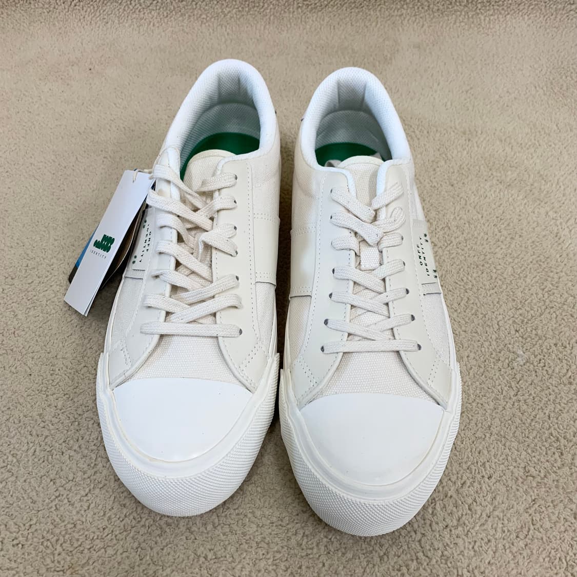 온프아이덴티티 캔버스 오리진 스니커즈(270/에크루) 남성신발 남자운동화 상품이미지2