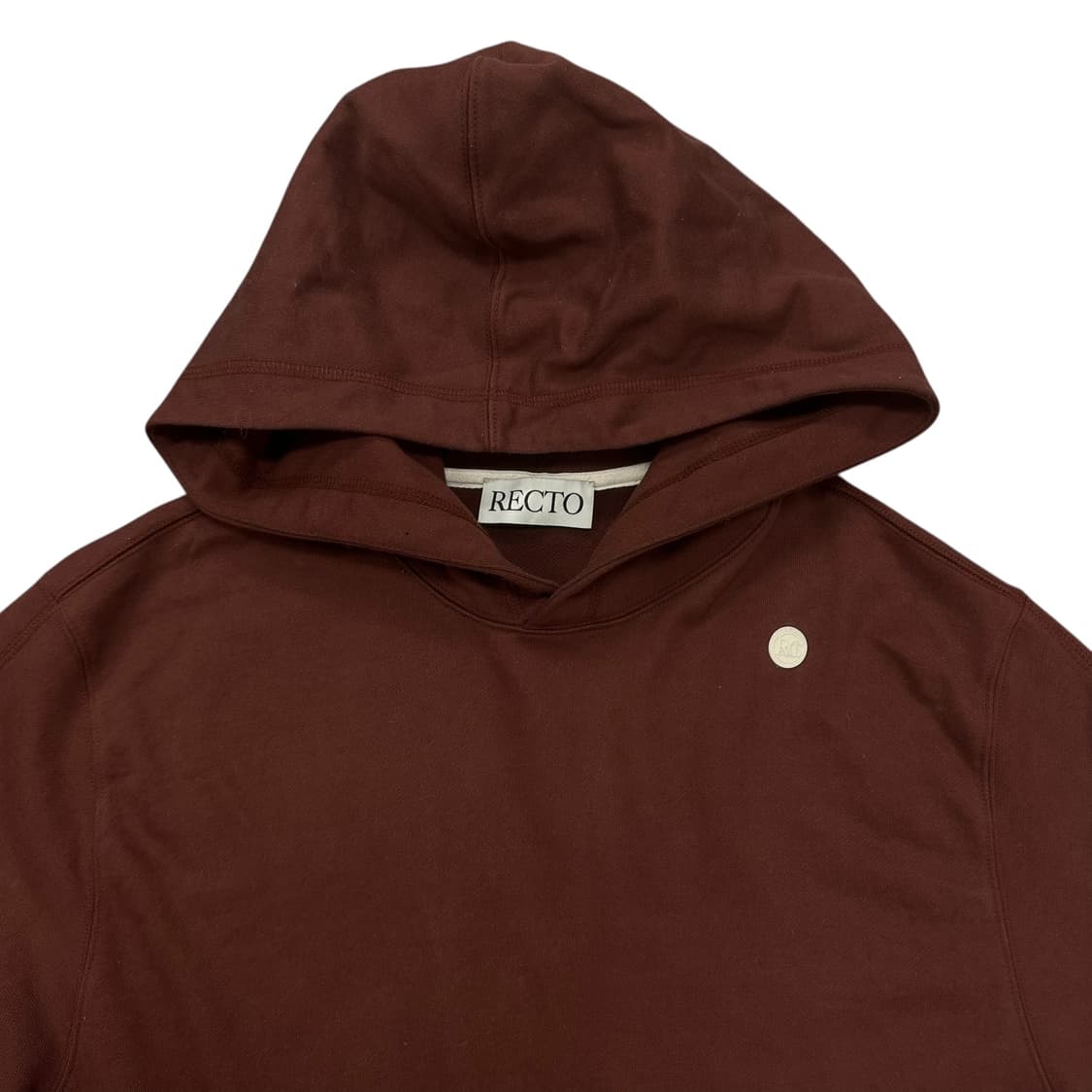 렉토 숄드패치 후드티 상품이미지2